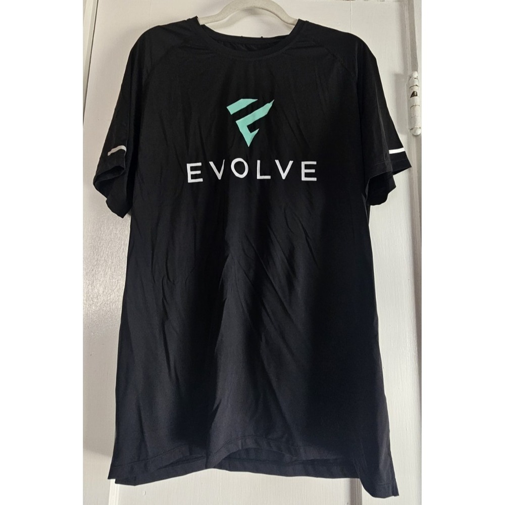 The‎ Gym People quicky Dry compression Tee breathable elastic EVOLVE Tee mens M